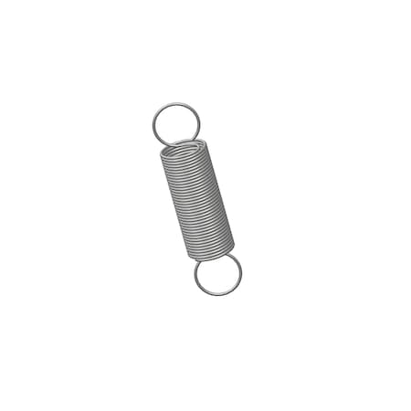 Extension Spring, O= .219, L= .94, W= .014 R S/U